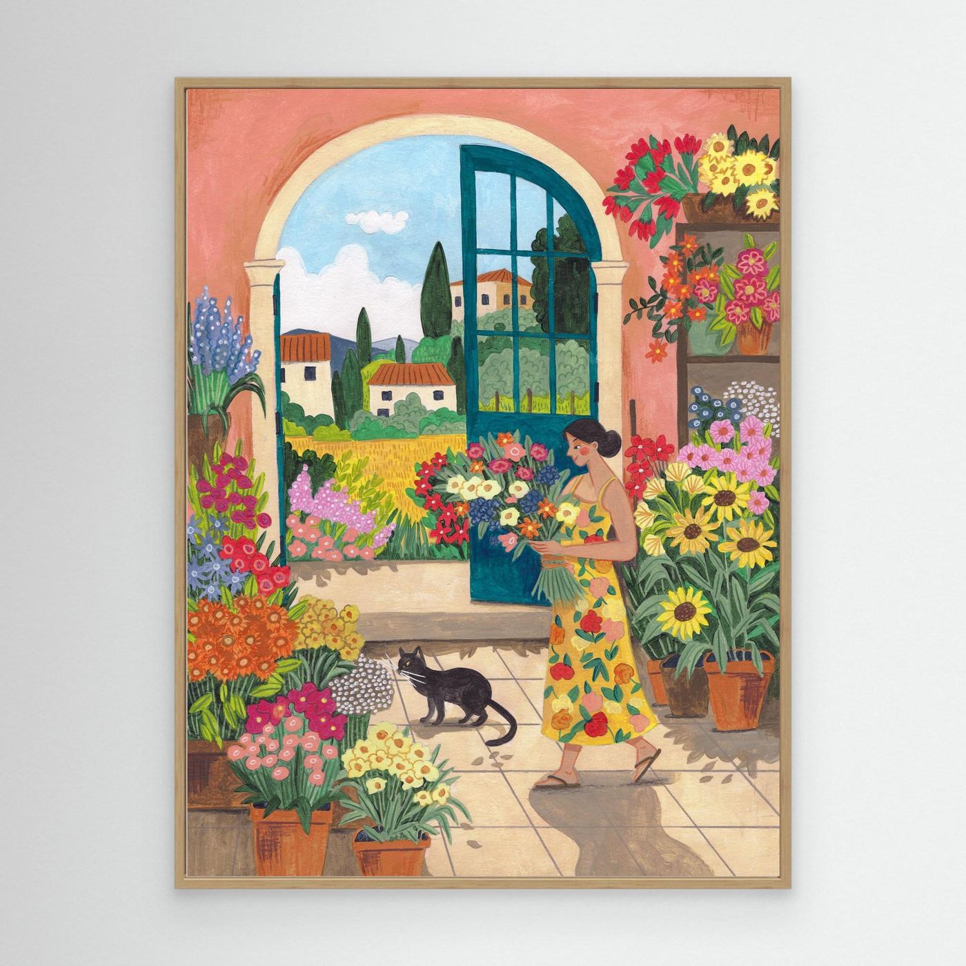 Framed Canvas - Summer