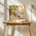 Sleeping Fox Under Lemon Tree Art Print