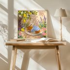 Sleeping Fox Under Lemon Tree Art Print
